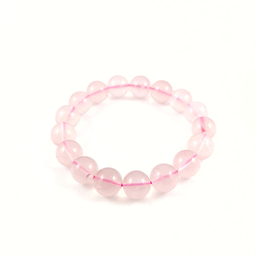 Rose Quartz Bracelet 12mm