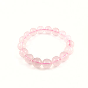 Rose Quartz Bracelet 12mm