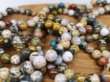 Load image into Gallery viewer, Ocean Jasper 8mm Bracelet AAA Quality