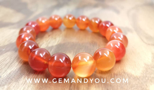 Carnelian Bracelet 10mm