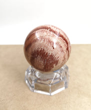 Load image into Gallery viewer, red jasper sphere/ball 50mm