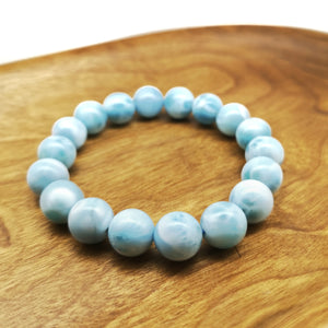 Larimar Bracelet Round 11mm