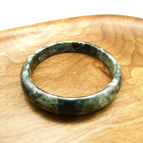 Seraphinite Bangle 58mm(Diameter)