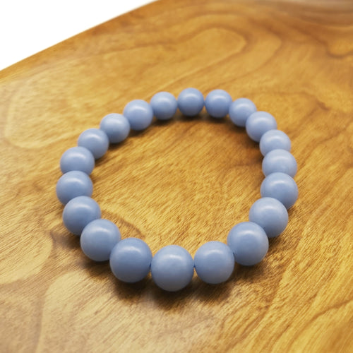 Angelite Bracelet 10mm round