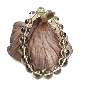 Smoky Quartz Bracelet 10mm