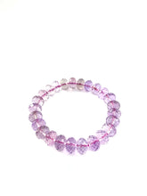 Load image into Gallery viewer, Amethyst Bracelet ( Faceted) 10mm
