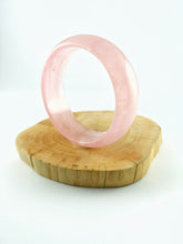 Load image into Gallery viewer, Rose Quartz Bangle (D:57mm)