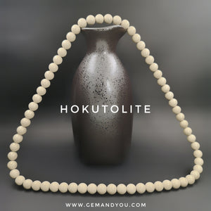 Hokutolite Necklace 8mm