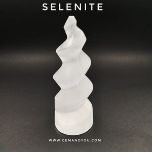 Selenite Tower 100mm*38mm