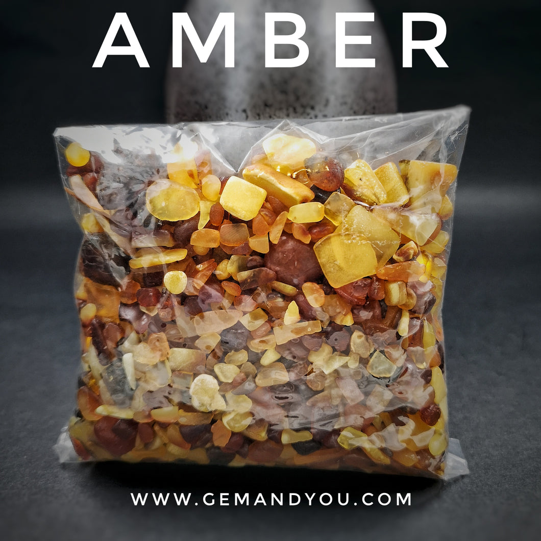 Amber Chips Pack/  100gram per pack