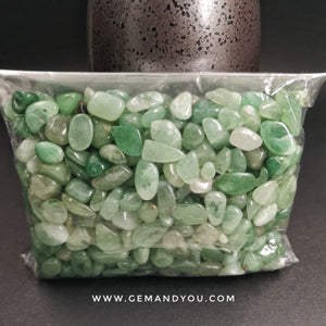 Green Adventurine Chips Stone Pack (200grams Per Pack)