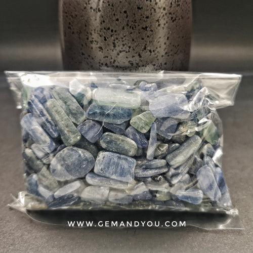 Blue Kyanite Chips Stone Pack (200gram)