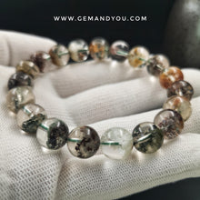Load image into Gallery viewer, Multi colour phantom quartz bracelet 11mm 彩幽灵