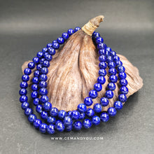 Load image into Gallery viewer, Lapis 6mm Necklace ( 108beads)