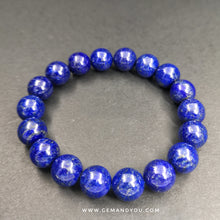 Load image into Gallery viewer, Lapis Bracelet 11mm Round