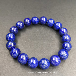 Lapis Bracelet 11mm Round