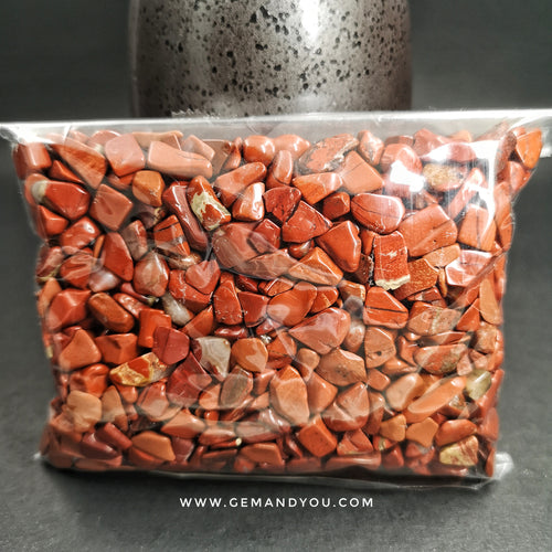 Red Jasper Chips stones Pack (200gram)