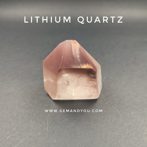 Lithium Quartz Polished Point 44mm*42mm*26mm
