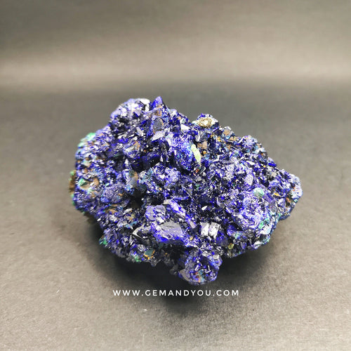 Azurite with Malachite Specimen Raw 73mm*55mm*42mm