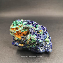 Load image into Gallery viewer, Azurite with Malachite Specimen Raw 73mm*55mm*42mm