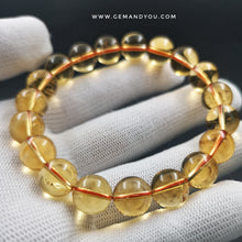 Load image into Gallery viewer, Citrine Bracelet 11mm