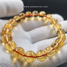 Load image into Gallery viewer, Citrine Bracelet 10mm