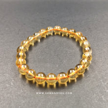 Load image into Gallery viewer, Citrine Bracelet 8mm