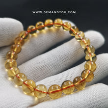 Load image into Gallery viewer, Citrine Bracelet 8mm