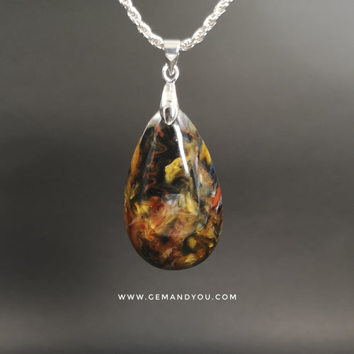Pietersite Pendant 35mm*21mm*9.5mm