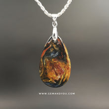 Load image into Gallery viewer, Pietersite Pendant 35mm*21mm*9.5mm