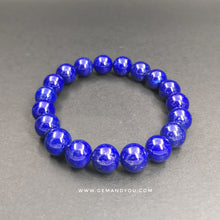 Load image into Gallery viewer, Lapis Bracelet 10mm