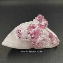 Load image into Gallery viewer, Red Spinel In Matrix Raw Specimen 78mm*52mm*47mm