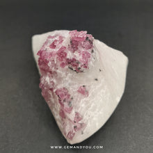 Load image into Gallery viewer, Red Spinel In Matrix Raw Specimen 78mm*52mm*47mm