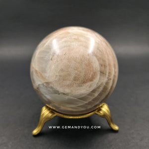 Moon Stone Sphere Ball 58mm