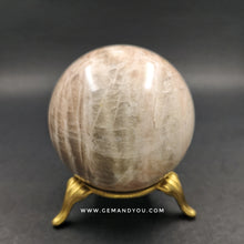 Load image into Gallery viewer, Moon Stone Sphere Ball 58mm
