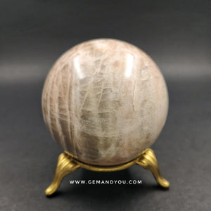 Moon Stone Sphere Ball 58mm