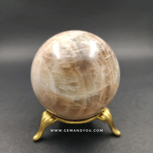 Moon Stone Sphere Ball 58mm