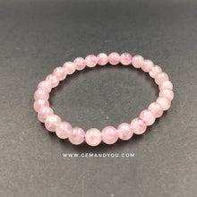 Load image into Gallery viewer, Rose Quartz Bracelet 6mm