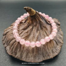 Load image into Gallery viewer, Rose Quartz Bracelet 6mm