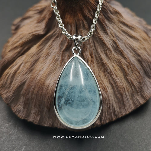 Aquamarine Pendant 28mm*19mm*10mm