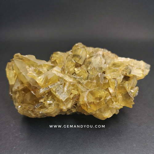 Yellow Barite Raw Specimen 97mm*64mm*40mm