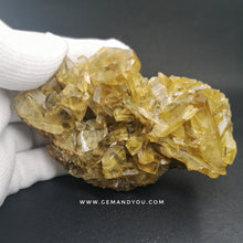 Load image into Gallery viewer, Yellow Barite Raw Specimen 97mm*64mm*40mm