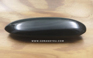Black Obsidian(Rainbow) / Rainbow Obsidian Polished Carving 95mm*33mm*19mm