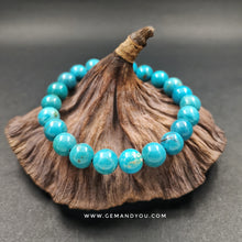 Load image into Gallery viewer, Blue Turqoise Bracelet 8mm