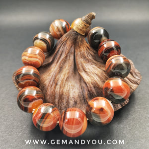 Carnelian Bracelet 16mm
