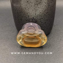 Load image into Gallery viewer, Agate(natural colour) Carving Laughing Buddha Pendant 34mm*40mm*12mm