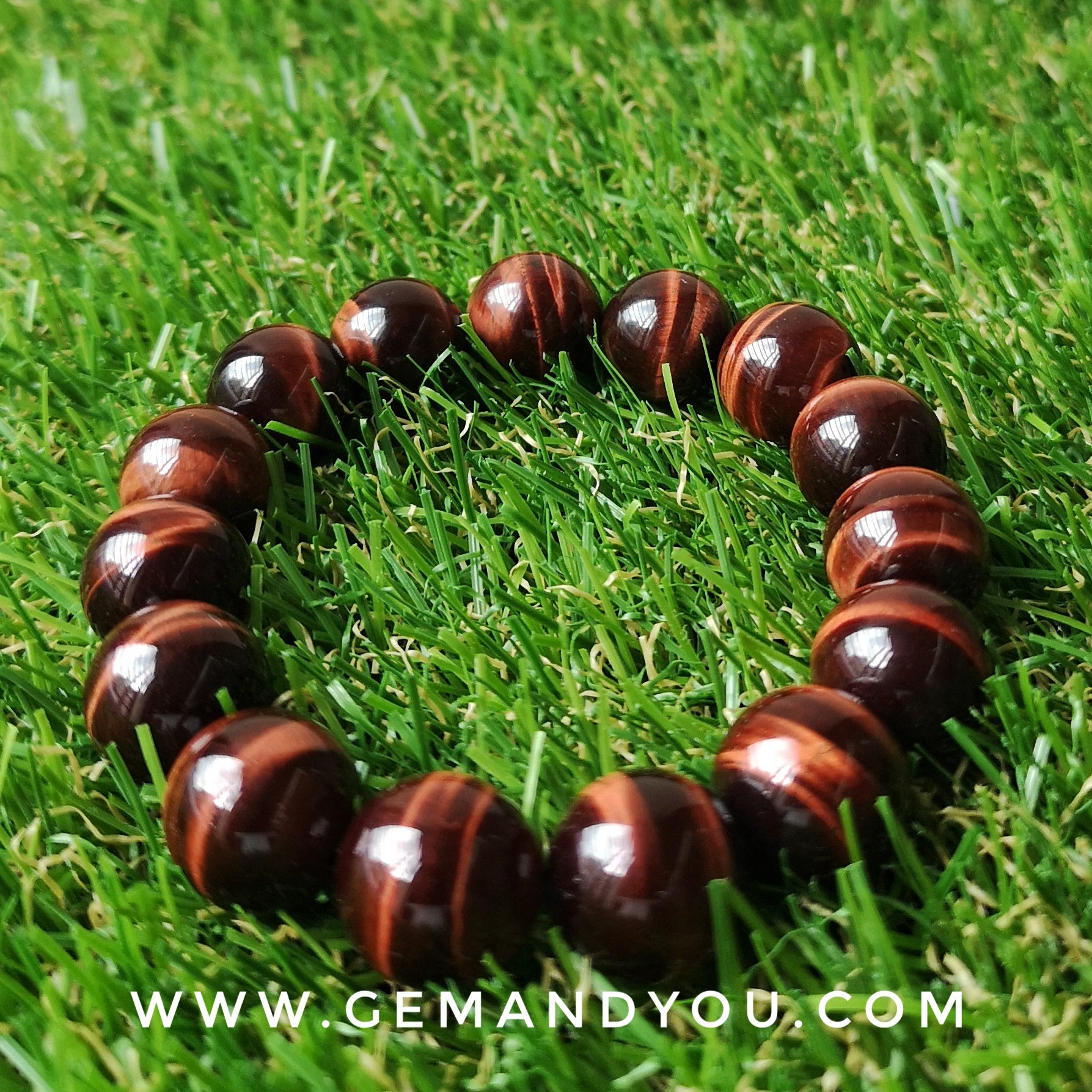 Red tiger eye bracelet sale