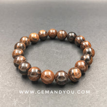 Load image into Gallery viewer, Mahogany Obsidian Bracelet 10mm