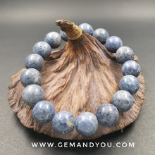 Load image into Gallery viewer, Blue Coral Bracelet 12mm