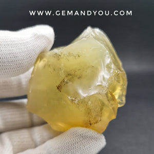 Sunny Joyful Yellow Opal Raw Specimen 58mm*48mm*36mm